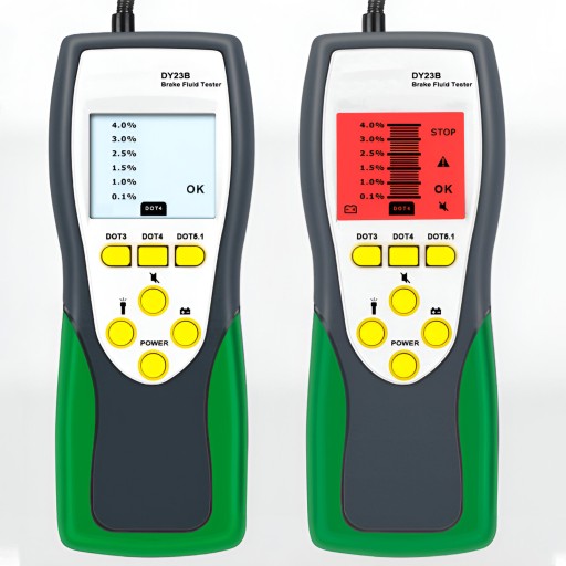 ТЕСТЕР ТОРМОЗНОЙ ЖИДКОСТИ ЦИФРОВОЙ ЖК-ДИСПЛЕЙ ТОЧКА 3 4 5 МЕТР С ЗОНДОМ УНИВЕРСАЛЬНЫЙ