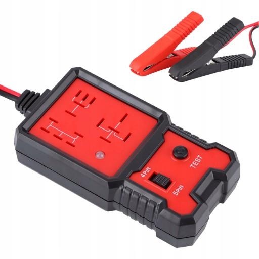 АВТОМОБІЛЬНИЙ ТЕСТЕР РЕЛЕ 12V LED 4/5PIN