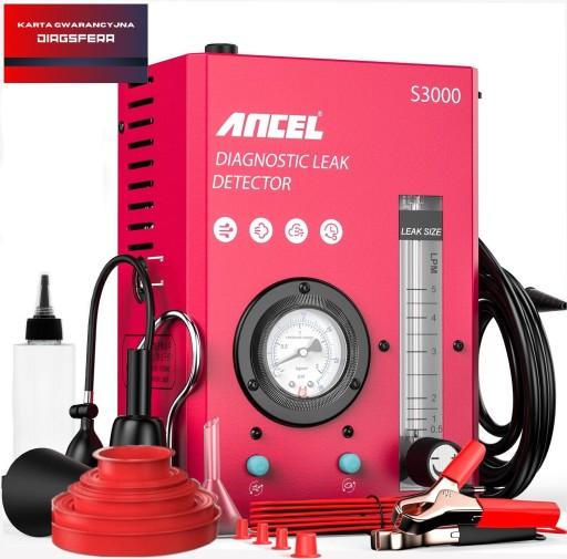 ДИМОГЕНЕРАТОР ANCEL S3000 + НАБІР ПРОБОК 23 шт.