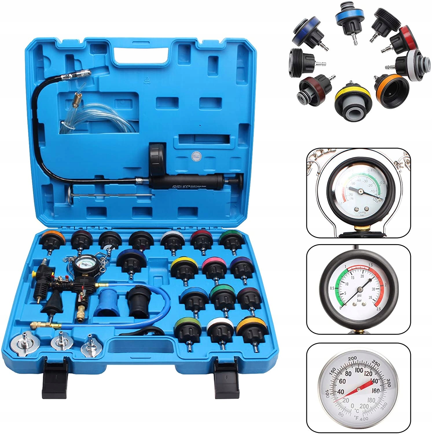 Тестер утечки охлаждающей системы 27EL. СИФ