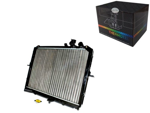 THED70304TT/RS6 - Thermotec радіатор двигуна kia k2500 k2700 2.5d/2
