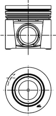 41706600 - ПОРШЕНЬ КПЛ. З КІЛЬЦЯМИ