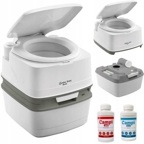 THETFORD 21L ПОРТАТИВНЫЙ ТУРИСТИЧЕСКИЙ ТУАЛЕТ + ЖИДКОСТИ