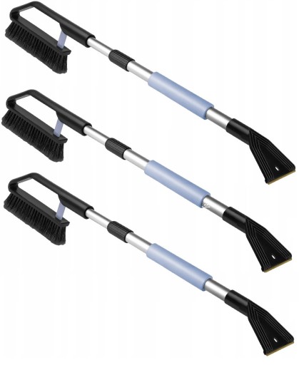 TOM-PAR ЩІТКА-СКРЕБОК ДЛЯ ВІКОН З ЛАТУННИМ ЛЕЗОМ ТЕЛЕСКОП 82/110