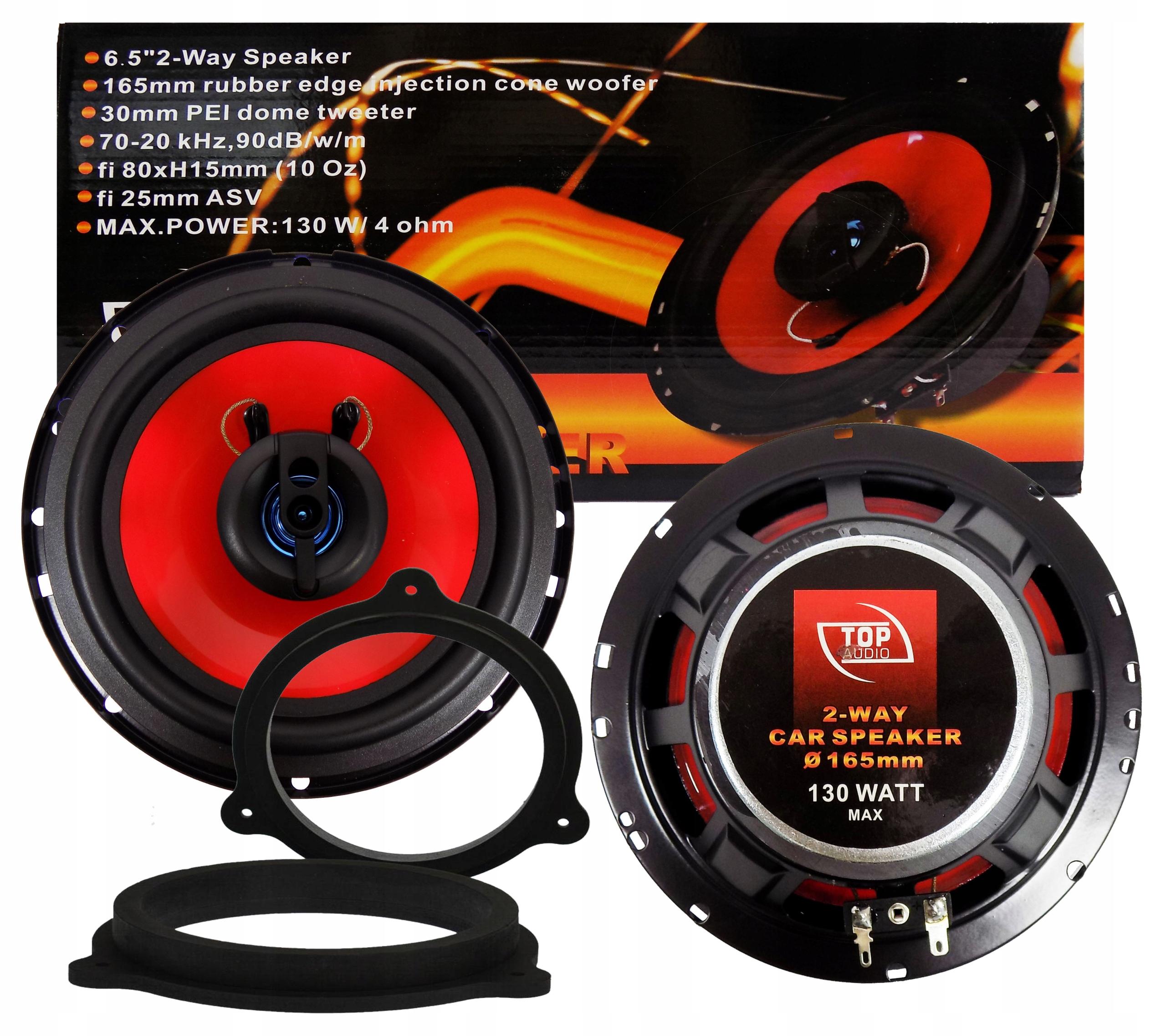 ТОП АУДИО КОЛОНКИ RENAULT MASTER TRAFIC СПЕРЕДИ