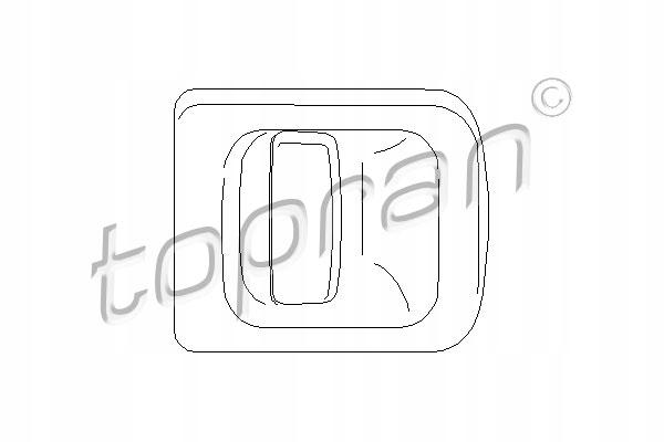 TOPRAN 207 356 НАРУЖНАЯ ДВЕРНАЯ РУЧКА