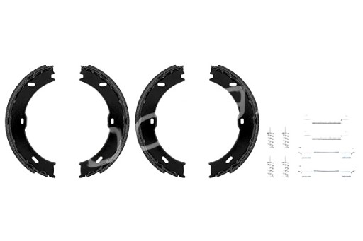 112 172 - TOPRAN 906 420 03 20 ГАЛЬМІВНА КОЛОДКА MERCEDES SPRINTER VW CRAFTER