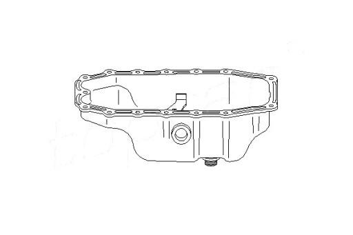 207 316/TOP - TOPRAN МАСЛЯНЫЙ ПОДДОН (С ОТВЕРСТИЕМ ДЛЯ ДАТЧИКА, СТАЛЬ)