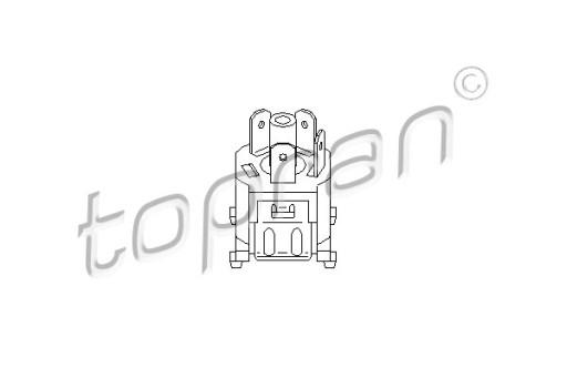 408 464 - TOPRAN перемикач вентилятора 408 464