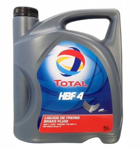 TOTAL-81 5L ТОРМОЗНАЯ ЖИДКОСТЬ DOT 4 5L HBF TOTAL