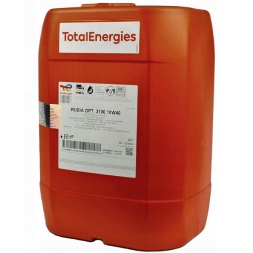 TOTAL RUBIA OPTIMA 3100 ранее Rubia TIR 8900 10W40 моторное масло 20л