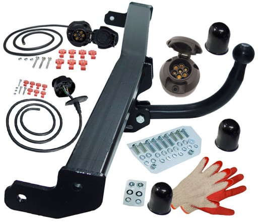 TOYOTA AVENSIS 2003-2008 T25 II2 СЕДАН ХЭТЧБЕК КОМБИ-БАКСИРОВОЧНЫЙ КРЮК + 7PIN