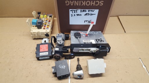 89661-05A21 - TOYOTA AVENSIS T25 2.2 D4D 150KM 2AD IMMO COMPUTER KIT 89661-05A21