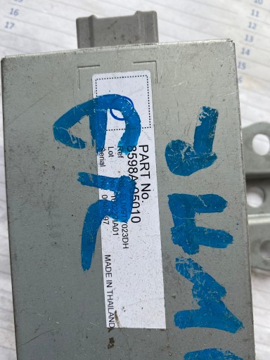 256283 - Модуль двери Тойота Авенсис Т27 Т29 8598а-05010