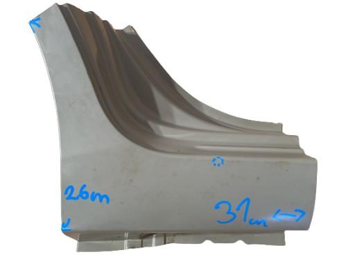 TOYOTA AYGO II ПОРІГ ПРАВИЙ 5 ДВЕРЕЙ