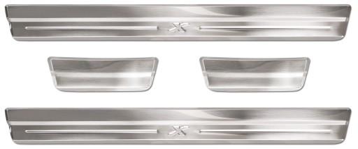 TOYOTA AYGO X 2022 - НАКЛАДКИ НА ПОРОГИ