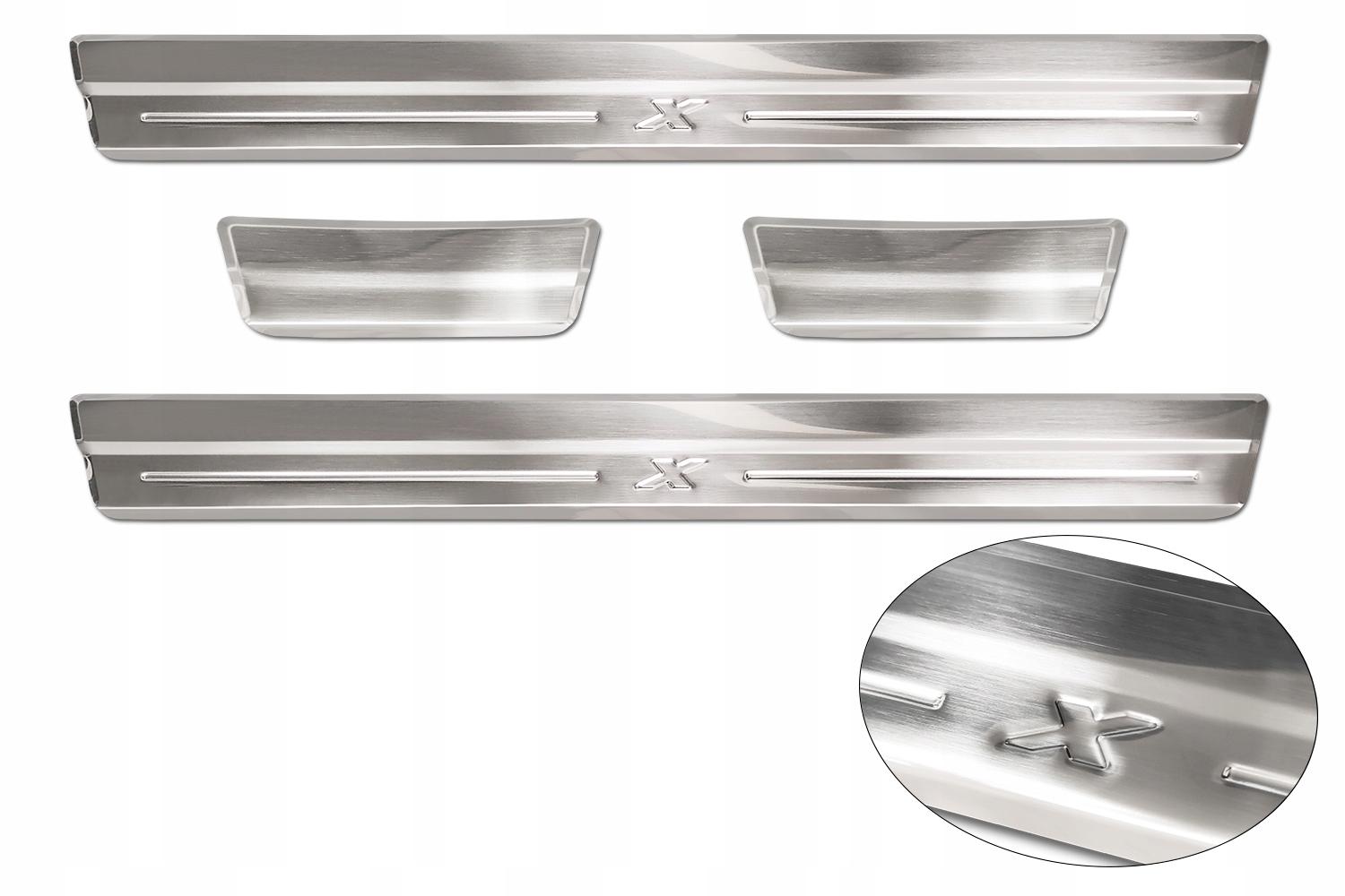 TOYOTA Aygo x накладки на пороги