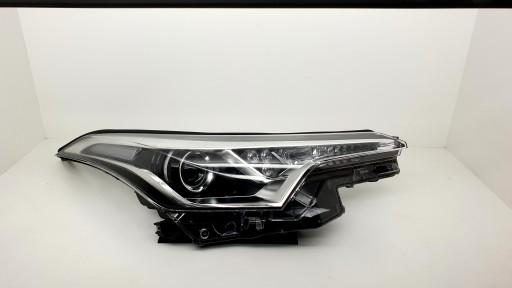 81110-F4031-00 Lampa Prawa Przód Toyota CHR C-HR Soczewka Led - TOYOTA CHR ПРАВАЯ ЛАМПА НОРМАЛЬНАЯ СВЕТОДИОДНАЯ ЛИНЗА EU