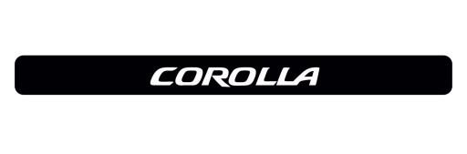 Наклейки для защиты порога TOYOTA COROLLA 2019