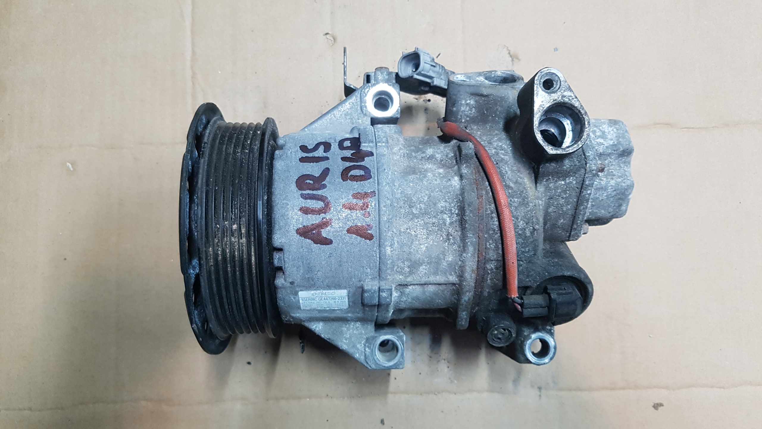 447260-2331 - TOYOTA COROLLA AURIS 07-09 1.4 D4D КОМПРЕСОР