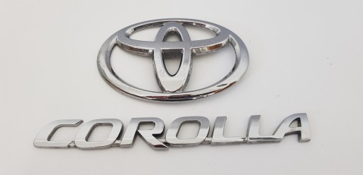 TOYOTA COROLLA E-21 SEDAN 2018-2023 ЕМБЛЕМА НА ЗАДНІ ДВЕРІ