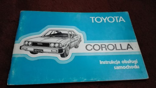 TOYOTA COROLLA IV E70 Руководство по эксплуатации, Книга 79 ПОЛЬША