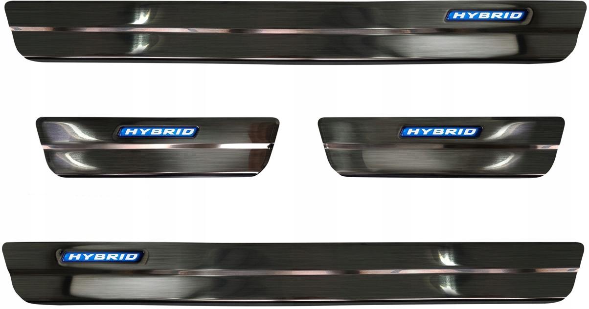 TOYOTA COROLLA XII 2019 - ЧЕРНЫЕ НАКЛАДКИ НА ПОРОГИ