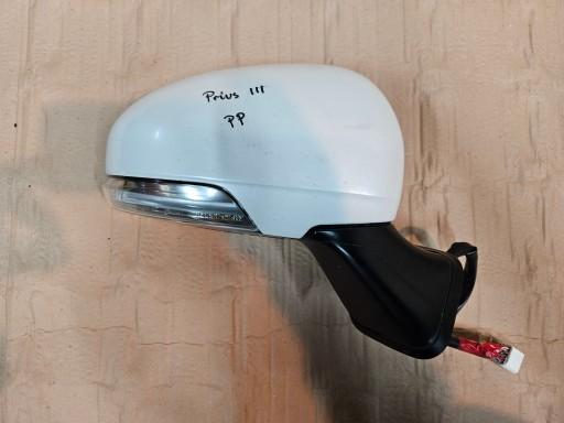 TOYOTA PRIUS III ДЗЕРКАЛО ПРАВЕ БІЛЕ 070