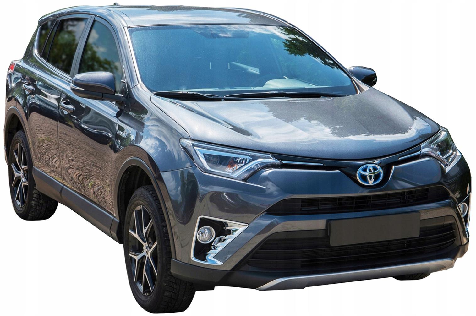 TOYOTA RAV4 2016-2019 ХРОМИРОВАННЫЕ ГАЛОГЕННЫЕ КРЫШКИ
