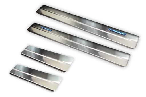 2/23007 - TOYOTA RAV4 4 IV накладки на пороги накладки на пороги