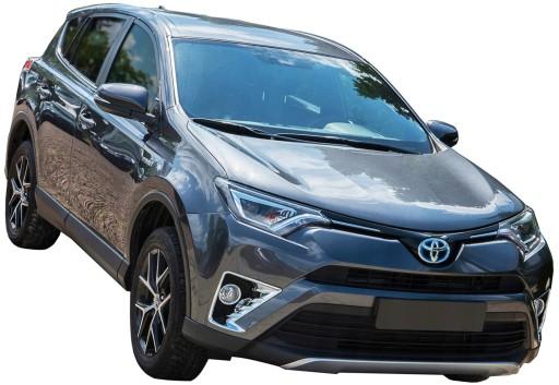 TOYOTA RAV4 ХРОМИРОВАННЫЕ ПЕРЕДНИЕ ГАЛОГЕННЫЕ КРЫШКИ