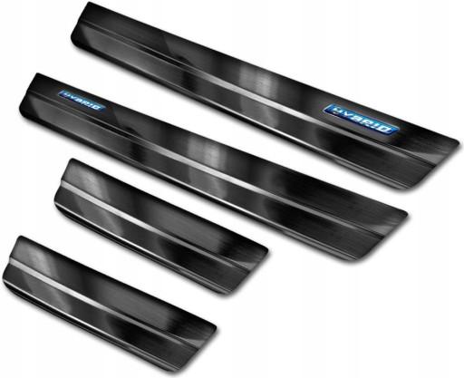 TOYOTA RAV4 V 2018-НАКЛАДКИ НА ПОРОГИ