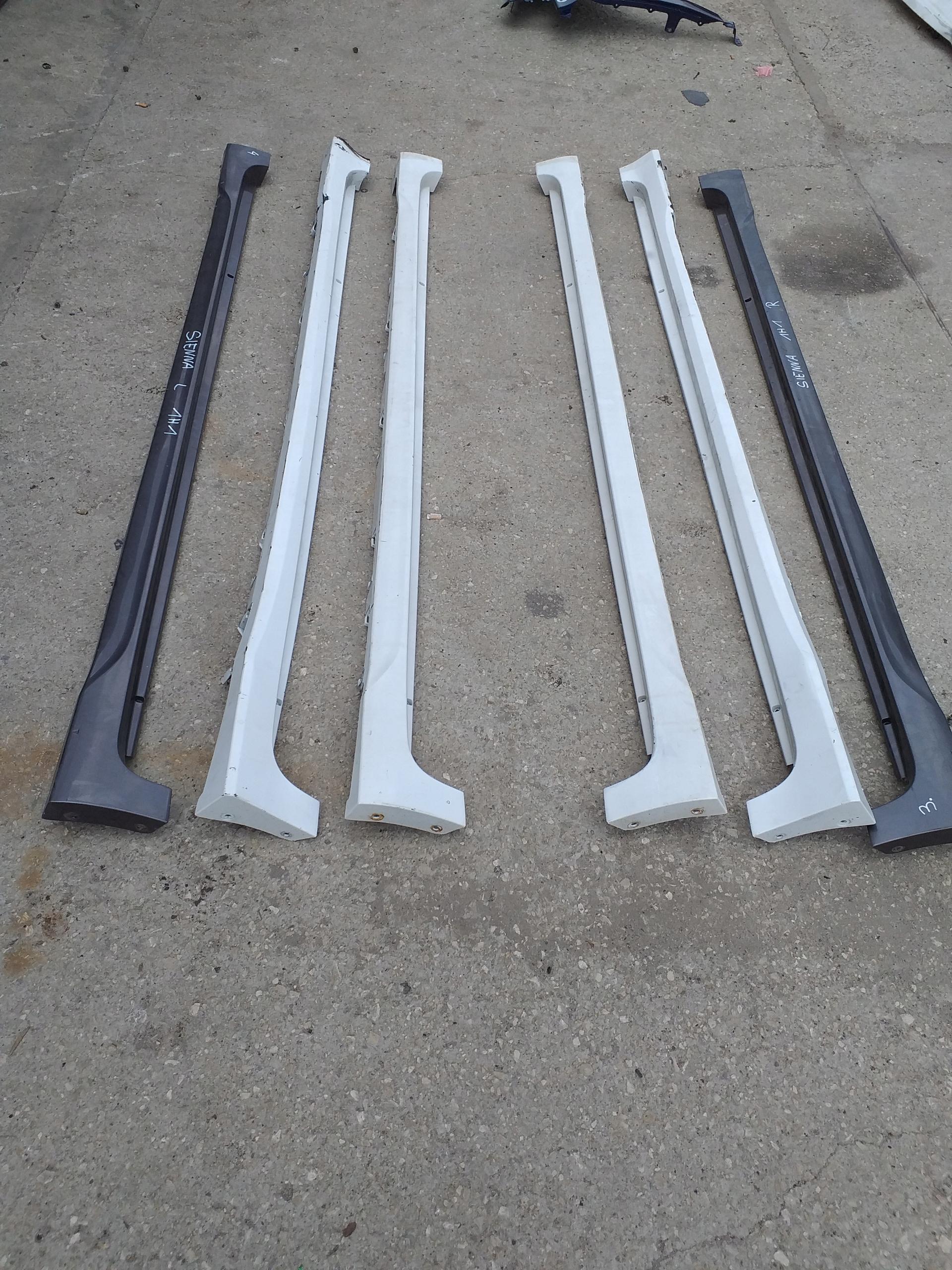 TOYOTA SIENNA 11-накладка на порог левая