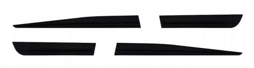 F-60 - TOYOTA YARIS 5D 2017-2019 HB БОКОВЫЕ МОЛДИНГИ ДВЕРИ