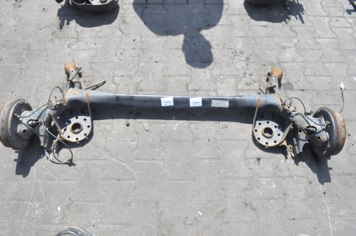 385799 - Toyota yaris iii 1.3 vvti підвіска, задня балка, барабани