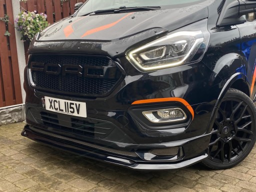 TRANSIT CUSTOM ПЕРЕДНИЙ СПЛИТЕР ПЛАСТИКОВЫЙ