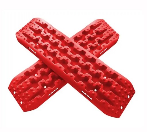 MUD SAND STRAPS 4x4 OFFROAD червоний 2 шт рампи шпали 100см