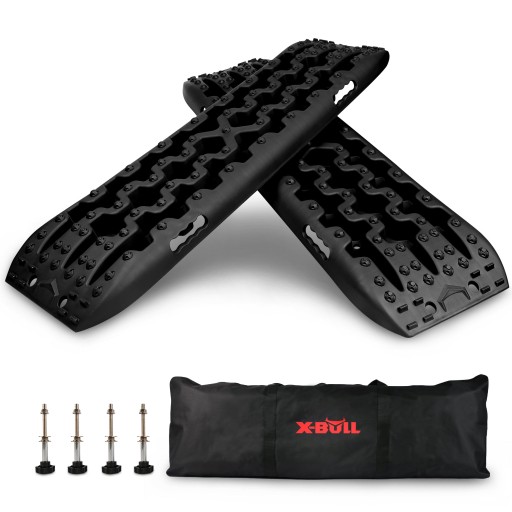 X-BULL MUD SAND STRAPS 4x4 OFFROAD BLACK x2 + МОНТАЖНИЙ НАБІР