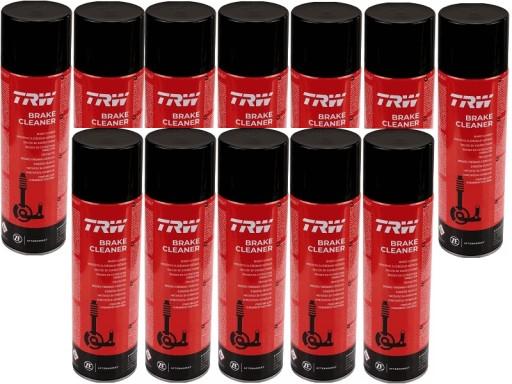 TRW BRAKE CLUTCH CLEANER спрей, 500 мл, коробка по 12 шт.