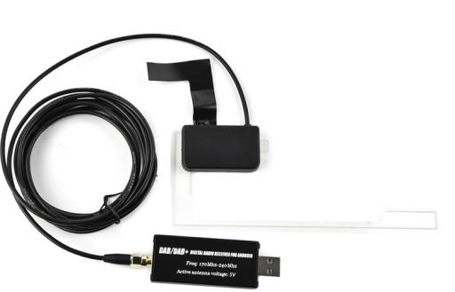 ТЮНЕР DAB + ДЛЯ ЦИФРОВОГО РАДИО ANDROID