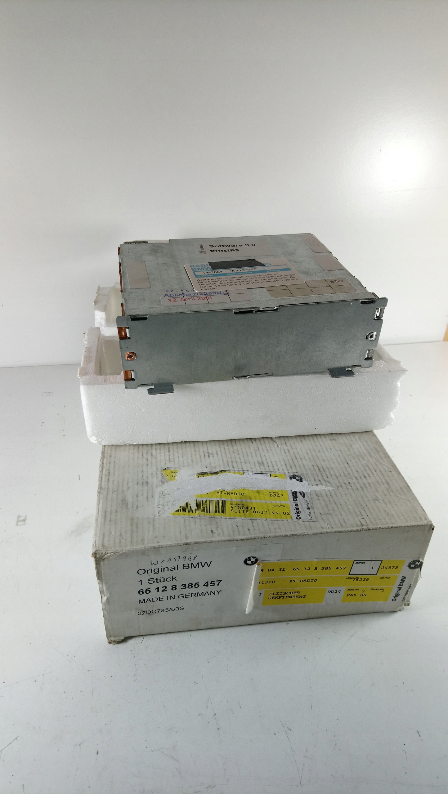 65128385457 - Радио тюнер бизнес BMW E46 E39 X5 новый !!!