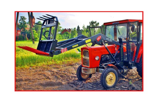 TUR-3 - Фронтальний навантажувач TUR 3-секційний TUR Ursus C 330 Władimirec T25