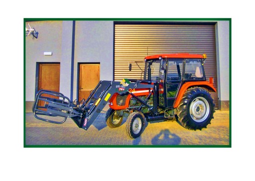 TUR-3 - Фронтальний навантажувач TUR 3 секційний TUR Ursus C 330 Władimirec T25