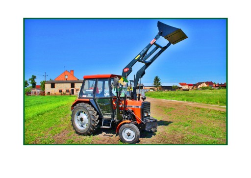 TUR-3 - Фронтальний навантажувач TUR 3 секційний TUR Ursus C 360 Massey Ferguson 255