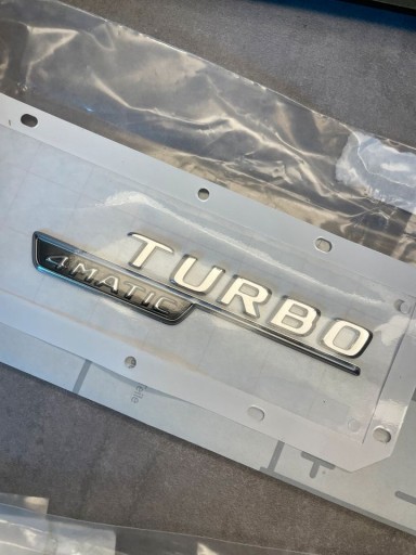 A2478175000 - Эмблема TURBO 4Matic, наклейка на крыло Mercedes W118 W177 W247