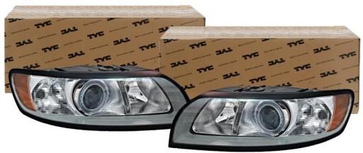 20-11888-05-2 - КОМПЛЕКТ ПЕРЕДНИХ ЛАМП TYC VOLVO S40 V50 07-