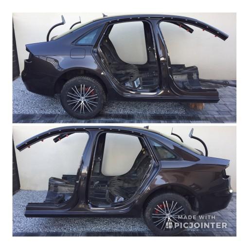 ЗАДНЯЯ ЧЕТВЕРТЬ КРЫШИ AUDI A4 B8 СЕДАН 8K LZ8W