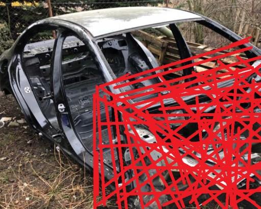 ЗАДНЯ ЧЕТВЕРТА КРИЛА MERCEDES 213 W213