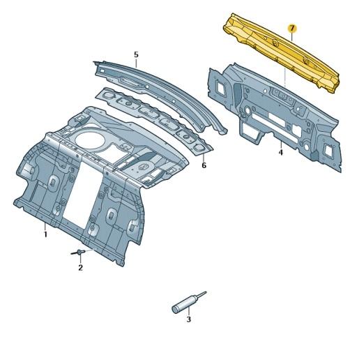 038906018BP 0281001848 - Контроллер двигателя ECU AUDI A3 8L 1.9 TDI