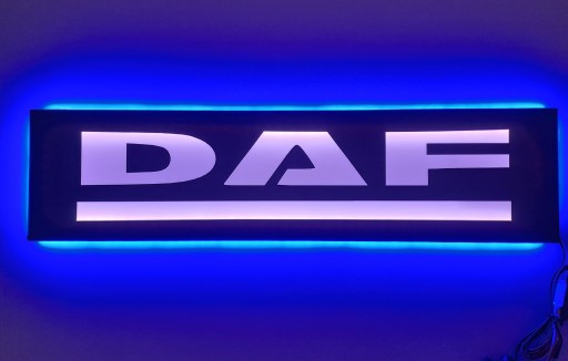 Світлодіодне табло DAF над ліжком з підсвічуванням салону TIR LKW